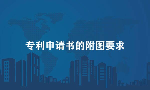专利申请书的附图要求