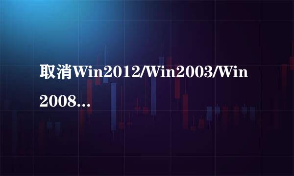 取消Win2012/Win2003/Win2008系统关机事件跟踪