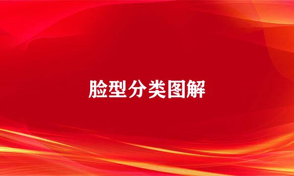 脸型分类图解