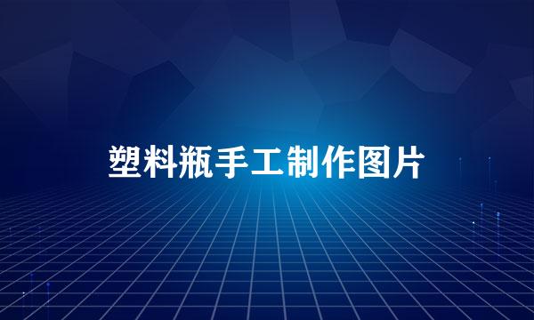 塑料瓶手工制作图片