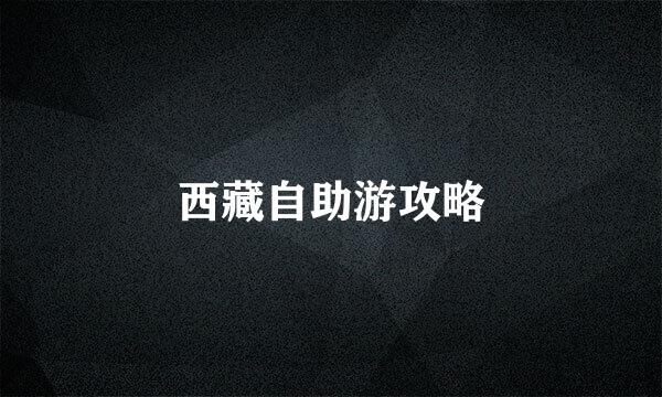 西藏自助游攻略