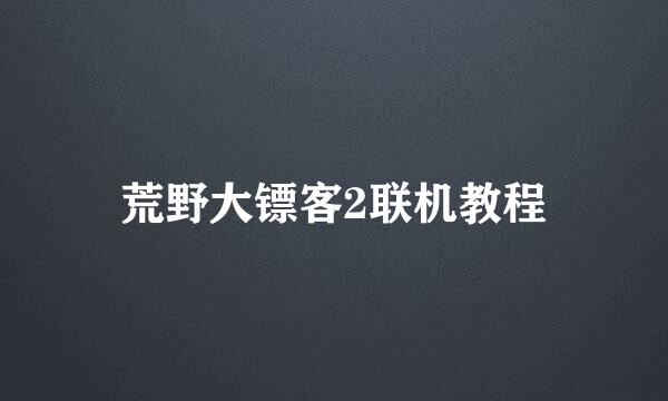 荒野大镖客2联机教程