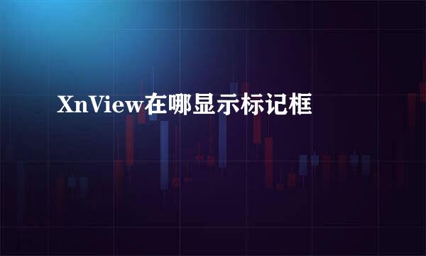 XnView在哪显示标记框