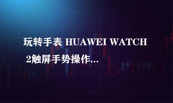 玩转手表 HUAWEI WATCH 2触屏手势操作升阶教程