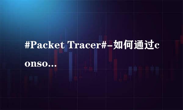 #Packet Tracer#-如何通过console 口访问路由器