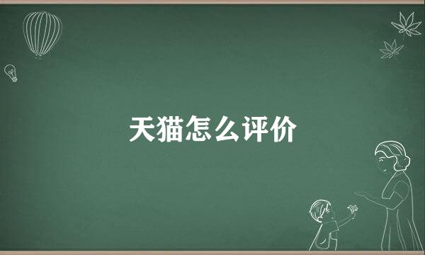 天猫怎么评价